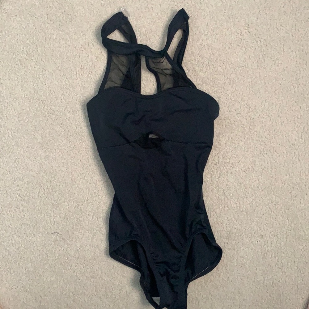 Premiere Collection Black bodysuit